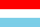 ルクセンブルクの小さい国旗画像