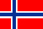 ノルウェーの小さい国旗画像