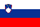 スロベニアの小さな国旗画像