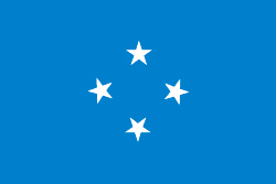 ミクロネシアの国旗画像