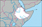 エチオピアの小さい地図画像