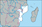 モザンビークの小さい地図画像