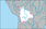 ボリビアの小さい地図画像