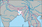 バングラデシュの小さい地図画像