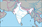 インドの小さい地図画像