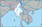 ミャンマーの小さい地図画像