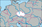 チェコの小さい地図画像