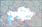 カザフスタンの小さい地図画像